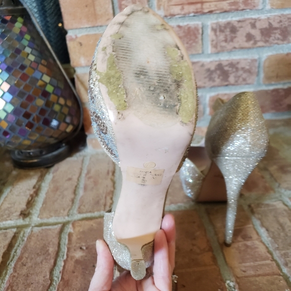 Coloriffics Kacey Sparkle Heels - Picture 6 of 8